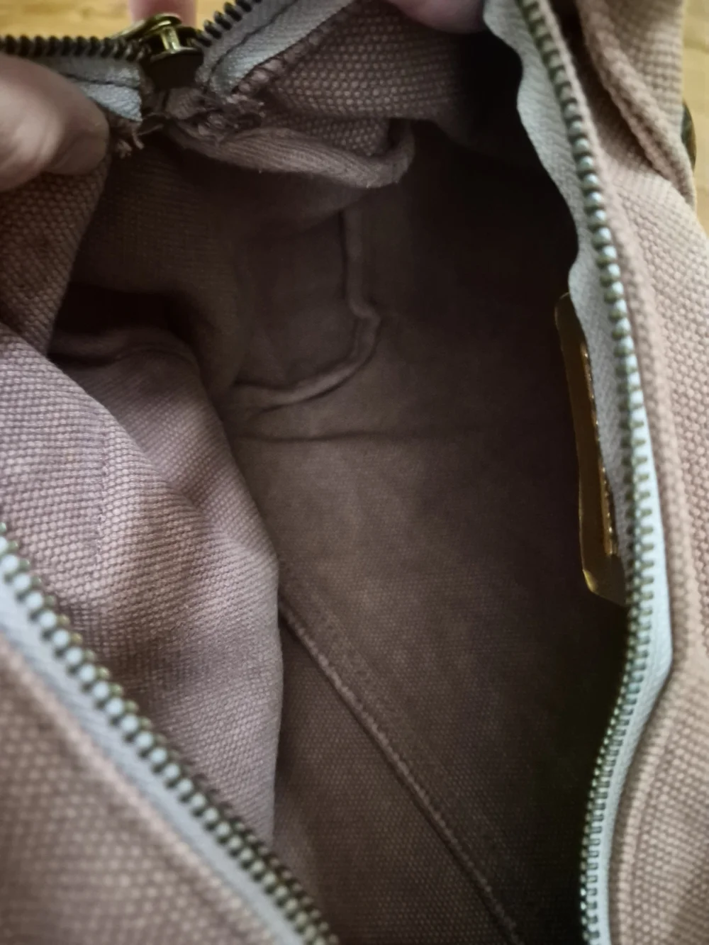 See By Chloé Pink Canvas Button Boston Duffle Bag